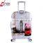 abs+pc plastic suitcase trolley