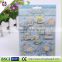 high quality colorful decorate 3d wall sticker card