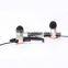 Wholesale wired headphone with mic ,wired ear hook headphone for mobile phone