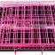 2016 dog transport kennel folding metal mesh dog cage