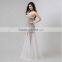Wholesale Elegant Sleeveless Crystal Beaded Sexy See Through Evening Dress  Long Mermaid Sexy See Through Evening Dress
