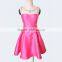 OEM Exquisite pink beaded woven one piece girls party dresses