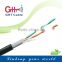 BEST PRICE!!!GHT telephone cable 24AWG CCA network wire OUTDOOR