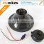 5 inch Round BMC Semi Sealed Beam with Hood LED Halo Ring Auto Halogen Install H4 or HID H4 Xenon Bulb