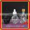 Trande Assurance pink 30ml eye glass skull dropper bottle with glass vials
