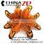 CHINAZP Wholesale Size from 6cm to 10cm Dyed Orange Reeves Pheasant Plumage