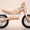 Wooden run bicycle