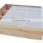 2015 year factory suppliers FSC&SA8000 New design and hot sell pine wooden box for Craft, Jewelry, Tea, Exhibition