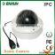 2.8-12mm lens Sony CCD 2MP IP Vandproof Dome CCTV Camera