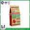food packaging aluminium foil side gusset brown kraft paper coffee bags