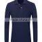 polo shirt long sleeve men sports wear sublimation polo shirt custom digital printing 180 gsm polo t shirts In bulk sale