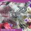 flower/Floral pattern 210T paper printing/hot transfer printing lining fabric for garment