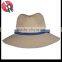 men & women red fedora straw hat
