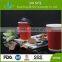Single side PE Printed Ripple Wall Paper Cups/Hot Drinking Coffee Ripple Paper cup