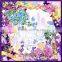 No MOQ Custom Photo Screen Print Silk Scarves