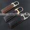 Jeep Grill Leather Key Chain Brown Rectangular Key Ring Fob Lanyard