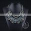 high quality vintage rhinestone chunky statement necklace tin alloy fashion women pendant necklace 6390084