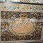 Rectangle Decorative Marble Tables, Marble Inlay Dining Table Top