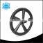 23mm width 66mm depth clincher carbon 5 spoke track bicycle wheel