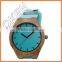 New arrival Wooden watch with leather band