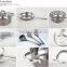 Hot Sale Traveling Picnic Home Cooking Camping Kitchen Set Stainless Steel Cookware Set Kitchen Accessories Handbag