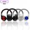 Stereo Wired Headphones On-the-ear Lightweight Collapsible with Magnets & 30mm Drivers, Indoor & Outdoor