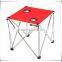 Cheap Folding Square Table Camp Table for BBQ