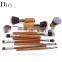 Synthetic Hair Kabuki Foundation Blending Concealer Eye Powder Brushes with pouch