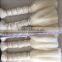 washed yak hair with natural white color