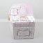 High Quality Floral Print Jewelry Box With Three Layers