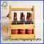 wooden beer crate / wooden beer storage holder