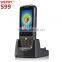 Android Barcode scanner PDA UHF rfid reader with keyboard