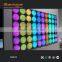40 programs ready LED stage lighting bubble wall