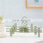 Wholesale Stock Small Order Rotatable With Clip Plastic Clothes Hanger