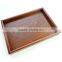 wooden tea tray ,retro large solid wood dinnerware rectangular tray