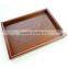 Wooden Tea Tray ,retro Large Solid Wood Dinnerware Rectangular Tray