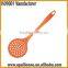Food Grade Silicone Kitchen Cooking Skimmer with Stainless Steel Plastic Handle