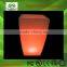 Wireless decorative flash LED rechargeable bar planter