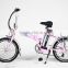 max speed 18 mile per hour Aluminum Alloy electric folding bike efb 05 with Kenda 20 x 1.75 tire of brushless motor