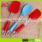 Food grade high quality silicone scraper knife and silicone spoon set