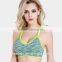 Women Cross Gym Fitness Pattern seamless Sports bra Made Yoga Bra