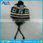 Girl Winter winter hat knitted beanies with String available in various design