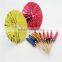 Party decoration hot-sale paper mini umbrella
