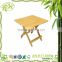 China manufacture furniture natural dining table wooden folding table Folding wooden Dinner
