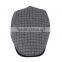 Fashion Custom Grid Fabric Hat Beret Caps good quality men cap Hat/Cap