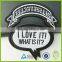 Machine embroidery fire retardant custom patches