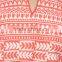 Ladies White Kurta Cotton on Printed Pattern Designs HSD2288