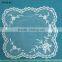 Beautiful Design Hand Embroidery Lace Tablecloth for Restaurant Table Decorations