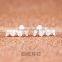 High end metal stud earring for girls jewelry, cheap price earrings in Yiwu, lovely design earrings supplier