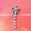 Lingerie pearl pendant as underwear accessory,metal garment bra pendant charm